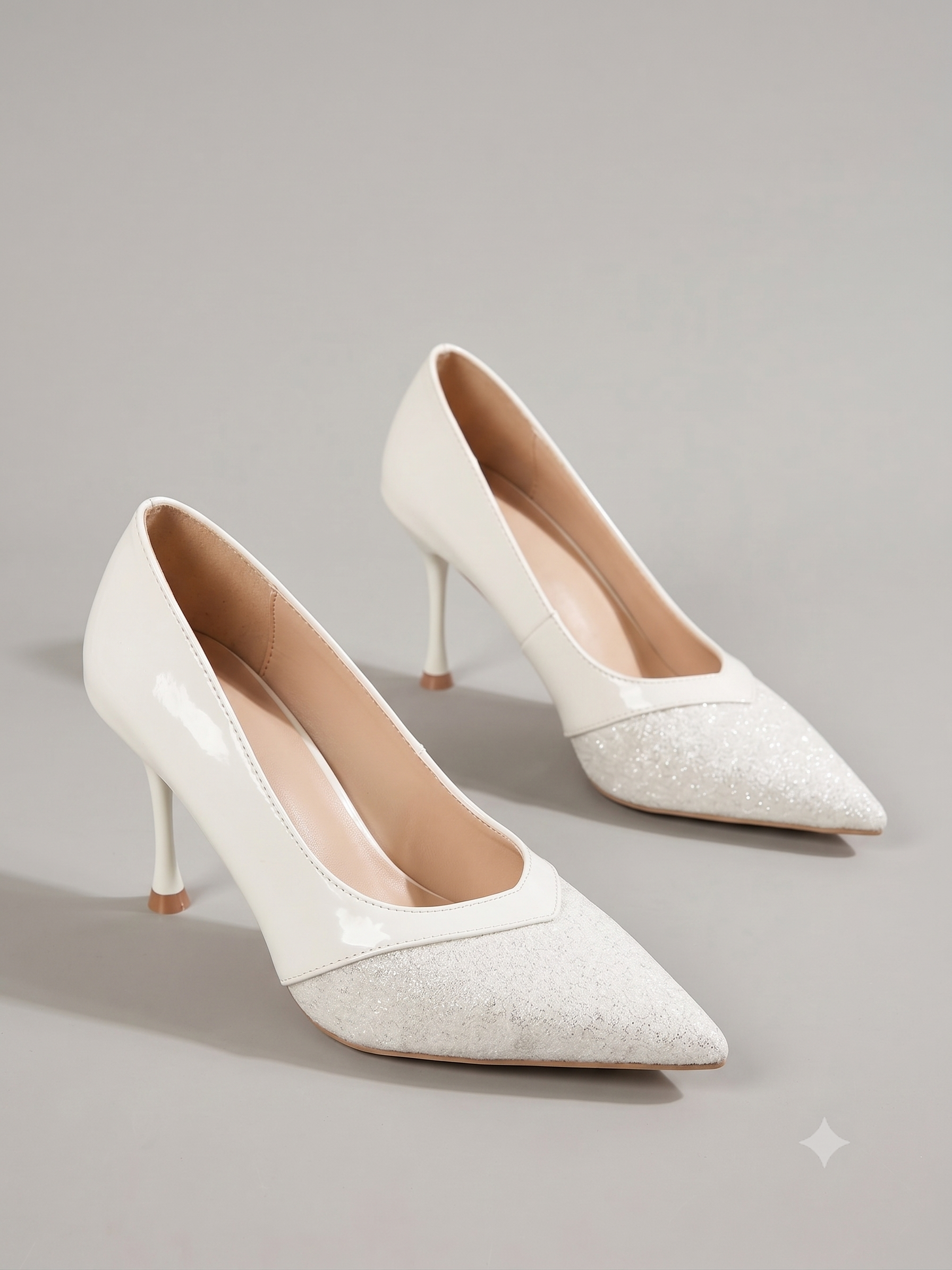 Elegant Pointed Toe Slingback Stiletto Pumps
