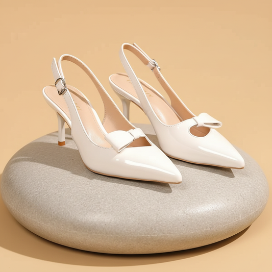 Point Toe Slingback Pumps